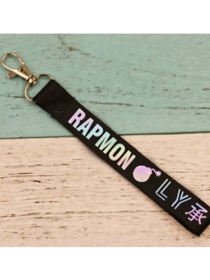 BTS Rapmon Sleutelhanger, Zwart