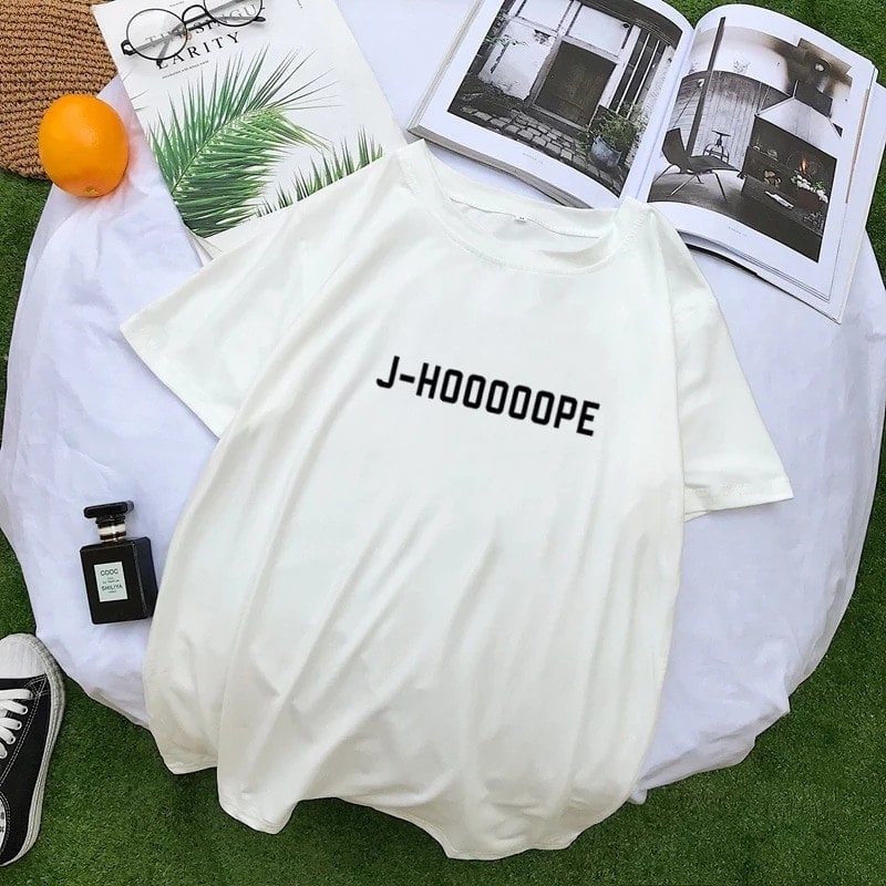 BTS J-Hope T-Shirt, Wit L
