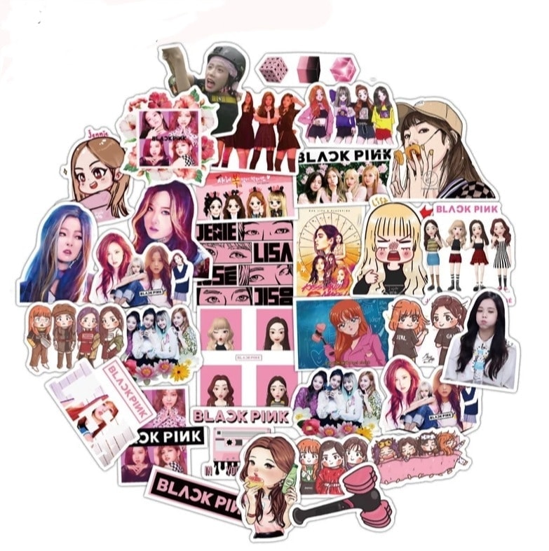 BLACKPINK Stickers, 50 stuks