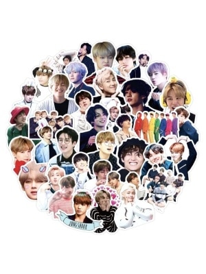 BTS Stickers, 50 Stuks