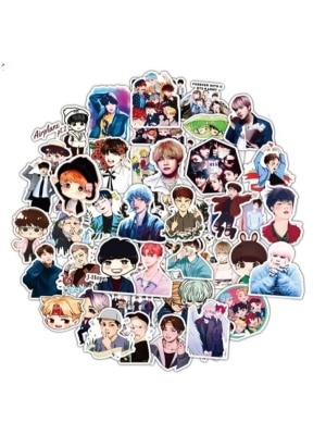 BTS Stickers, 50 stuks