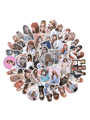 BLACKPINK Lisa Stickers, 50 Stuks