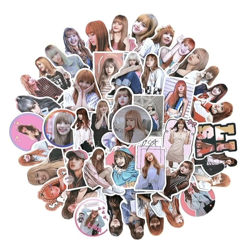 BLACKPINK Lisa Stickers, 50 Stuks