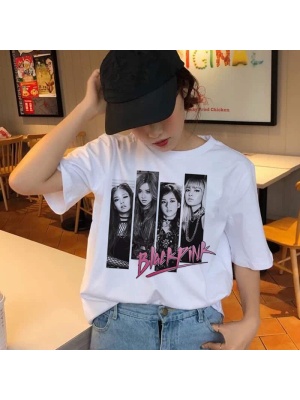 Blackpink T-Shirt, Wit