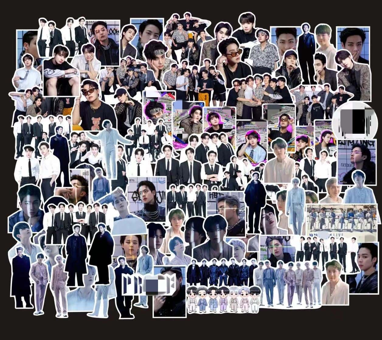 BTS PROOF stickers, 100 stuks