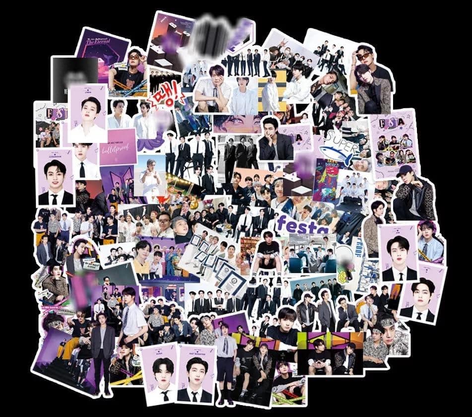BTS PROOF Festa Stickers, 100 stuks