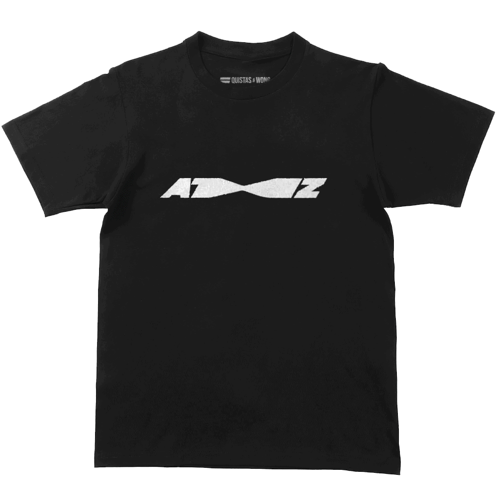 ATEEZ A to Z T-Shirt, Unisex, Loose-Fit, Zwart/Wit