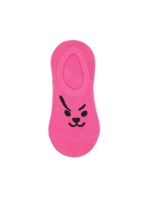 BT21 COOKY Dames Sokken, Roze