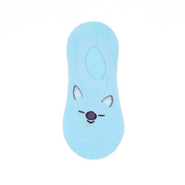 BT21 KOYA Dames Sokken, Lichtblauw