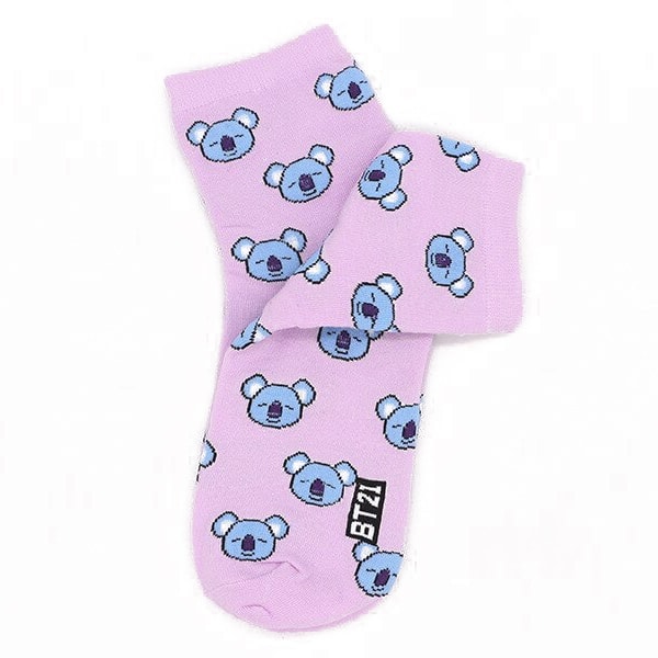 BT21 KOYA Dames Sokken, Roze