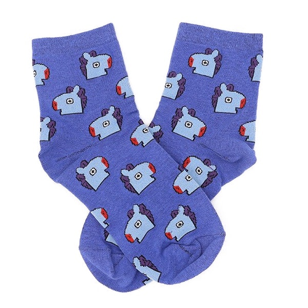 BT21 MANG Dames Sokken, Paars