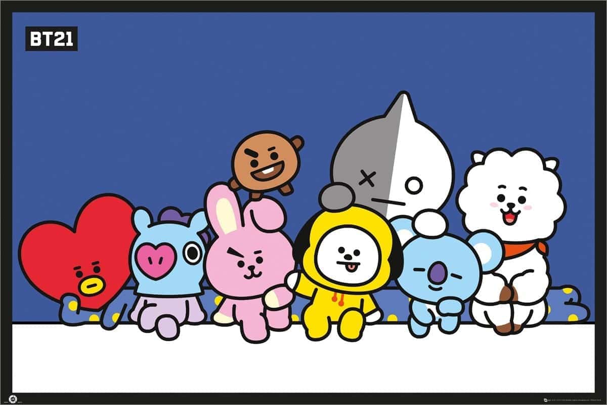 BT21 Poster - Groep BT21