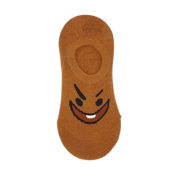BT21 SHOOKY Dames Sokken, Bruin
