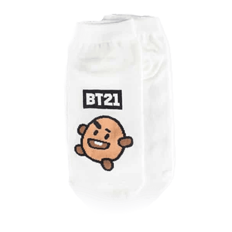 BT21 SHOOKY Sokken, Wit