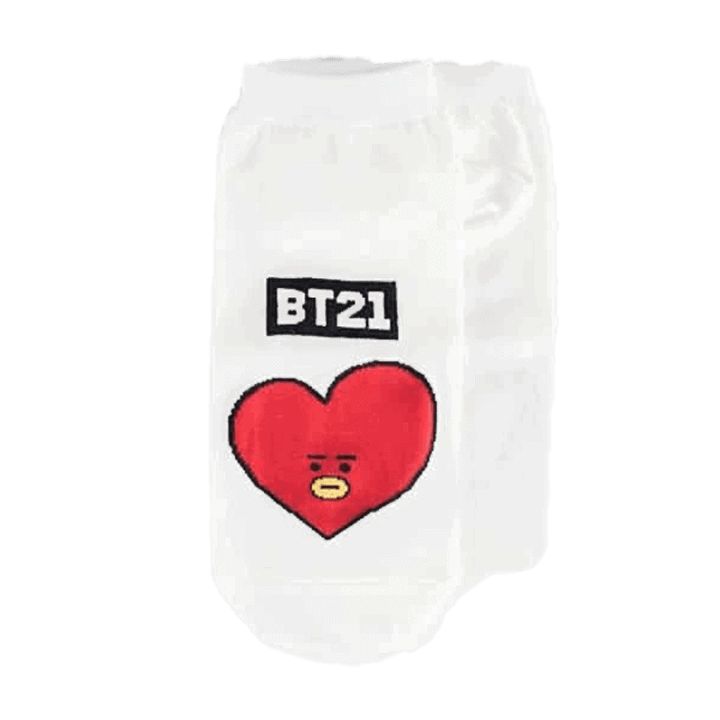 BT21 TATA Sokken, Wit