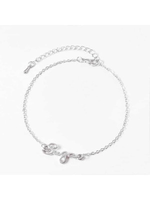 BTS Suga Armband, Zilver