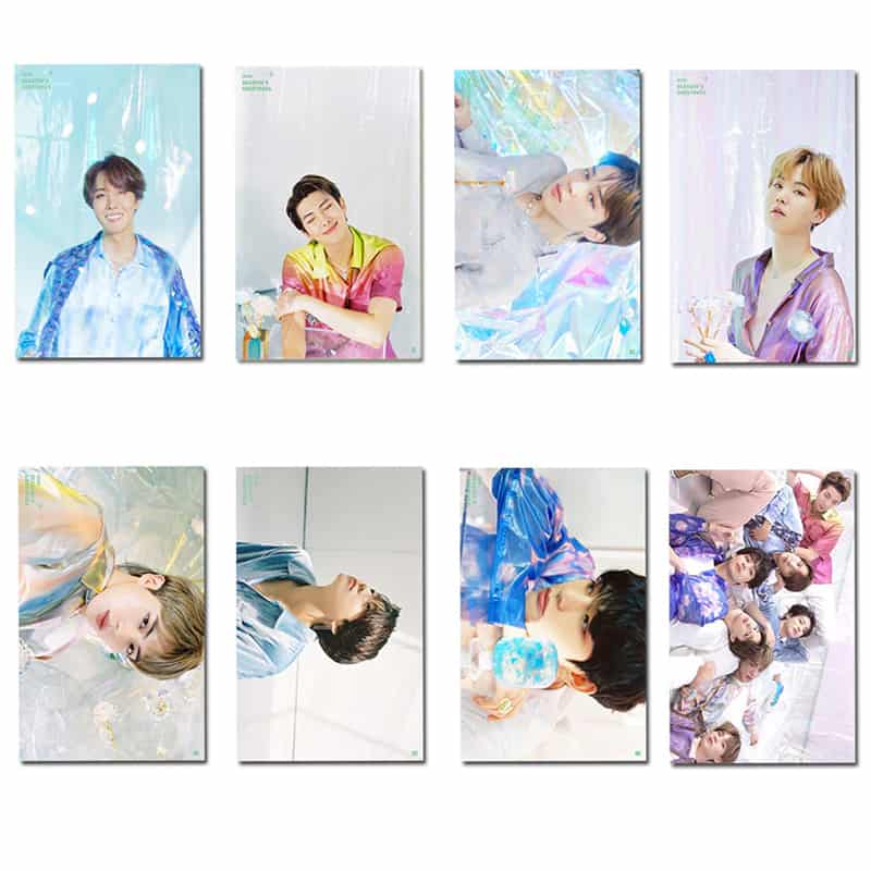 BTS Transparante Fotokaarten