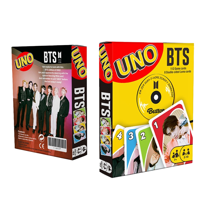 UNO Kaartspel - BTS Butter Edition