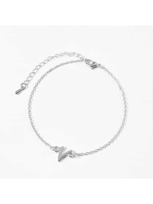 BTS V Armband, Zilver
