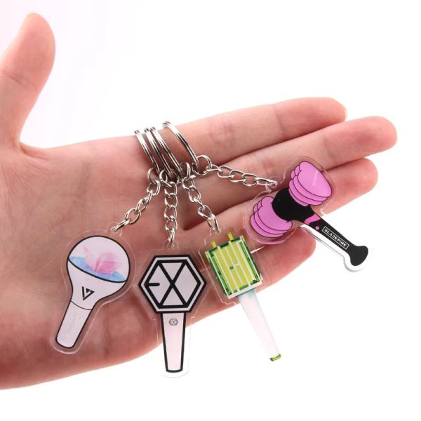 Lightstick Sleutelhangers (EXO, Blackpink)