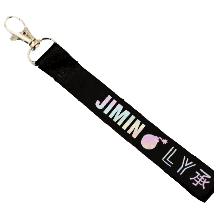 BTS Jimin Sleutelhanger, Zwart