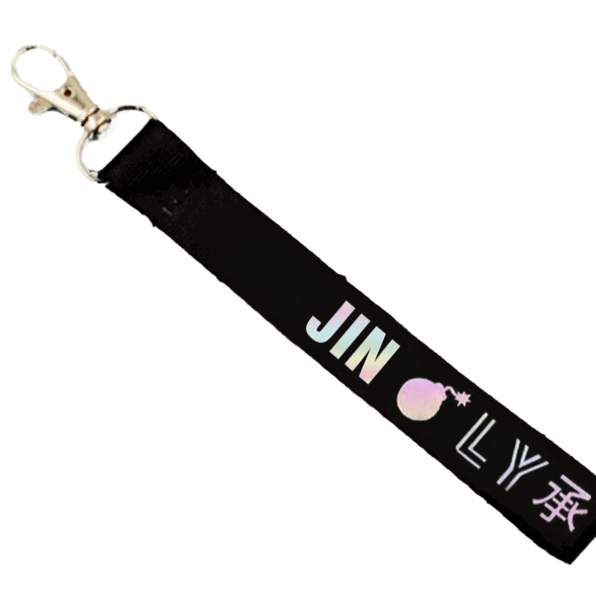 BTS Jin Sleutelhanger, Zwart