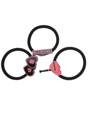 Blackpink Haarelastiekjes, set van 3 stuks
